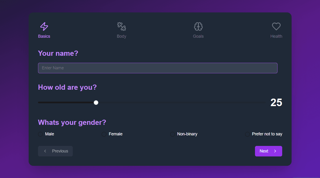 Wellness AI screenshot 1