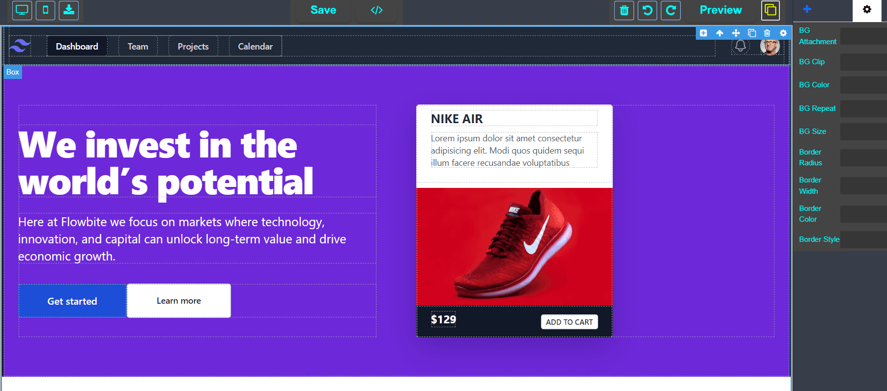 Landweb screenshot 1