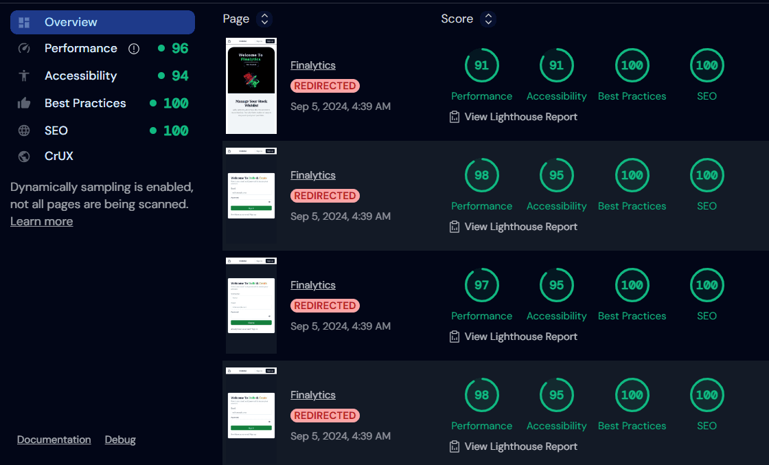 Finalytics screenshot 3