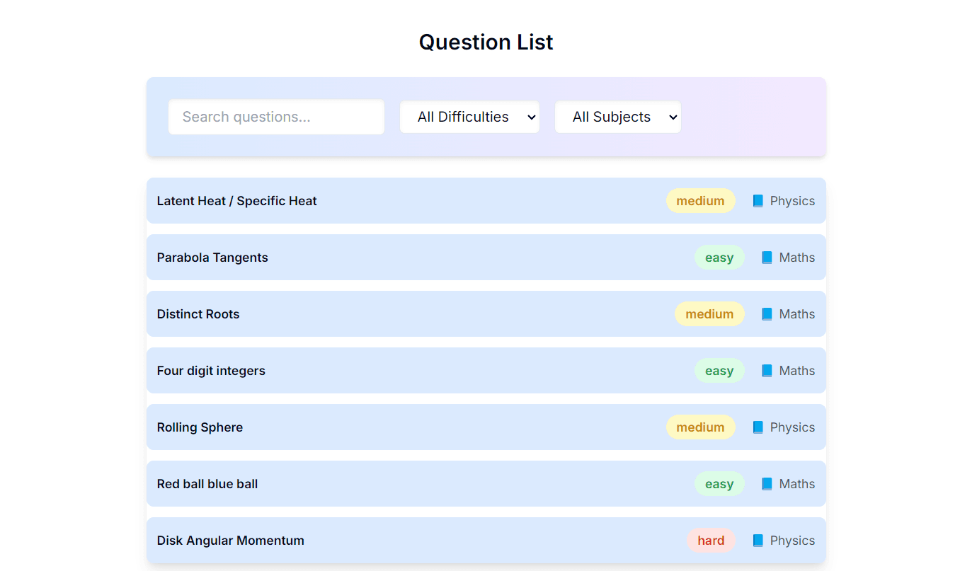 JEEone screenshot 2